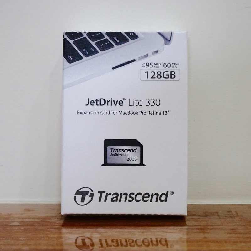 全新 適用 Macbook Pro 13" 創見 JetDrive Lite 330 擴充卡 64G/128G/256G