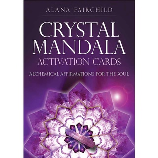 A327【佛化人生】現貨 正版 水晶曼陀羅神諭卡 袖珍版 Crystal Mandala