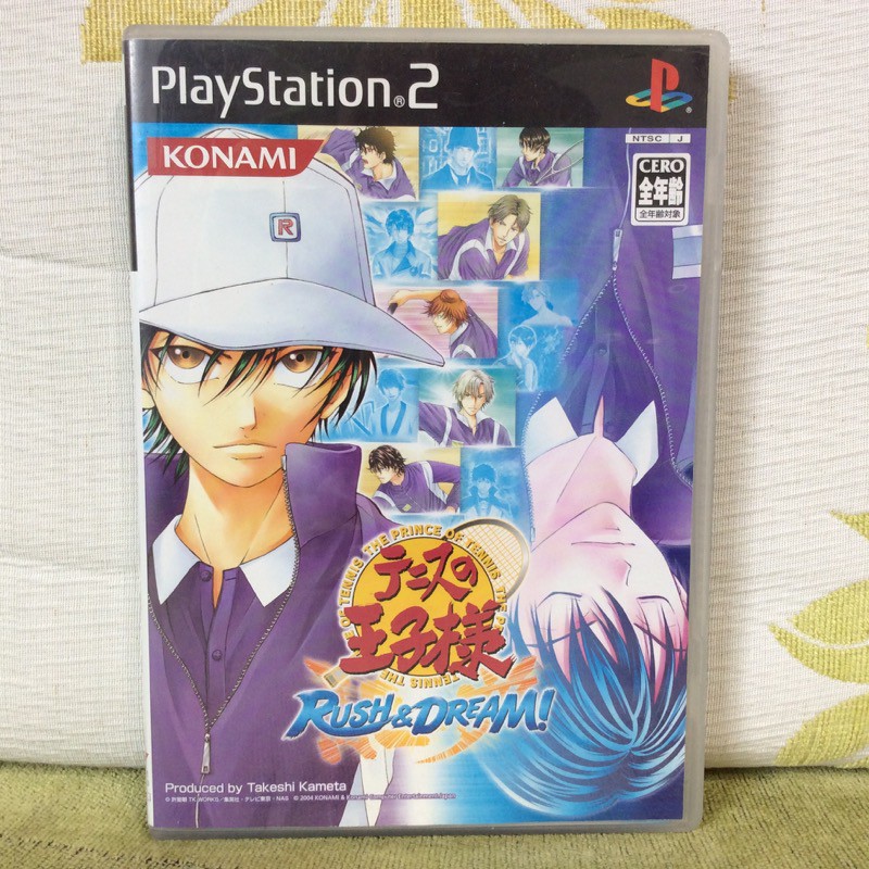 PS2 日版 網球王子 RUSH &amp; DREAM!