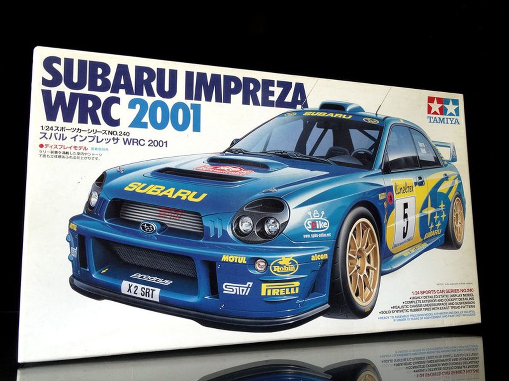 TAMIYA 田宮 1/24 速霸陸 SUBARU IMPREZA WRC 2001 24240　 富貴玩具店