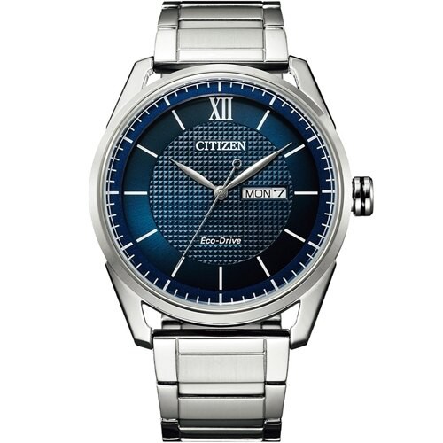 CITIZEN星辰 GENT'S 經典格紋紳士腕錶 AW0081-89L