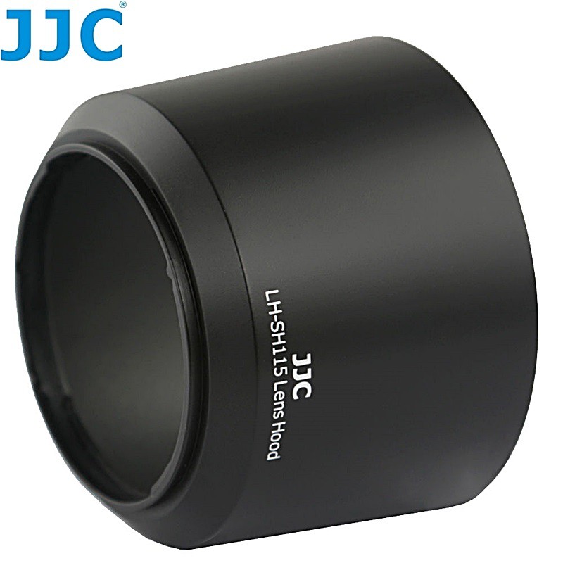 又敗家JJC副廠索尼遮光罩ALC-SH115遮光罩相容Sony原廠遮光罩E 55-210mm F4.5-6.3鏡頭遮光罩