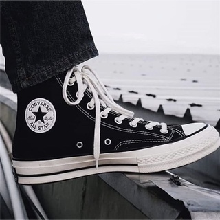 【吉米.tw】現貨 Converse All Star 1970S 黑色 高筒 帆布鞋 奶油頭 余文樂 162050C
