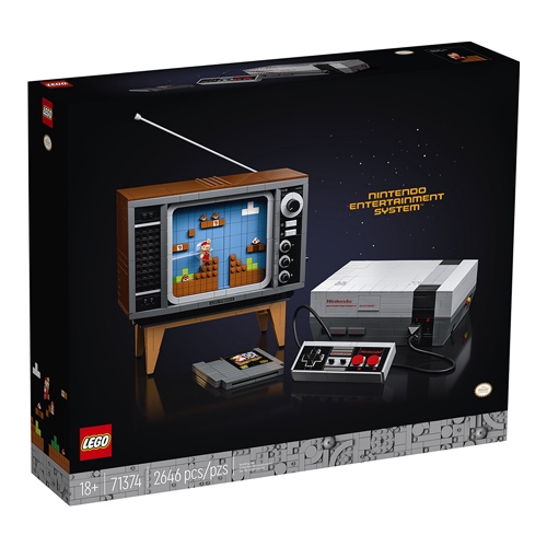 LEGO樂高 LT71374 任天堂娛樂系統 任天堂遊戲機_Super Mario瑪莉歐