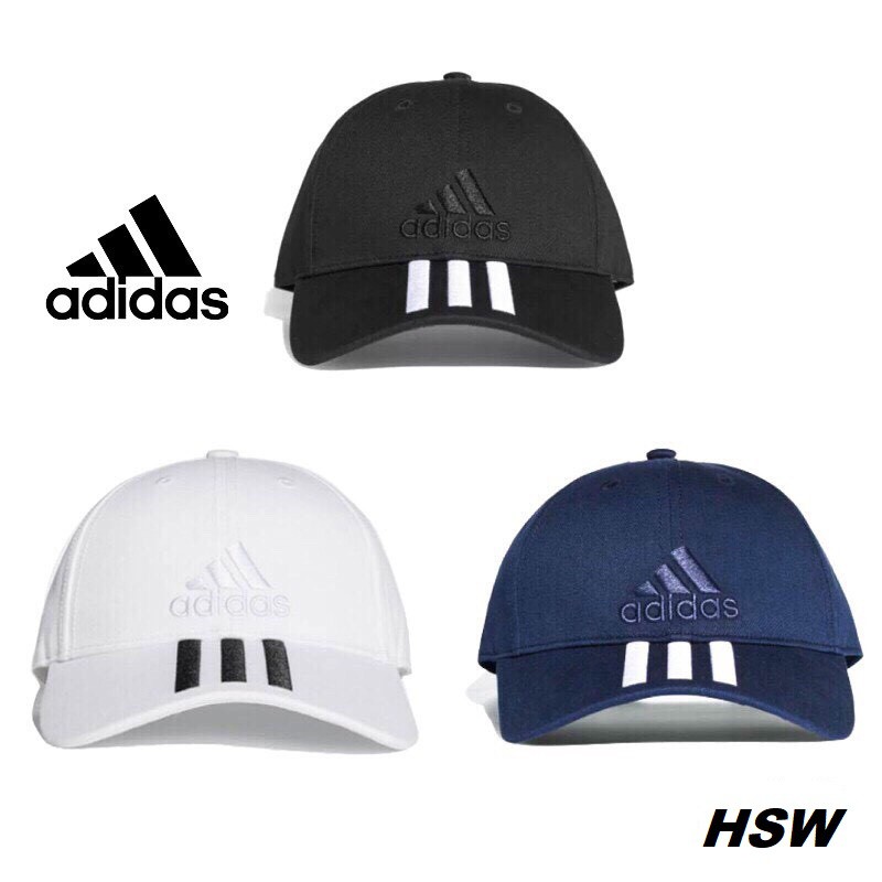 Adidas 3S CAP 老帽S98156 黑BK0808 藍BK0806 白全新正品| 蝦皮購物