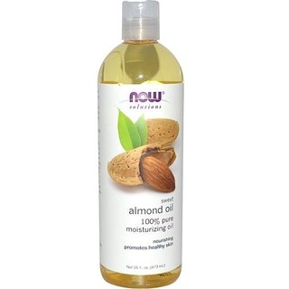 Now Foods, 100%純甜杏仁油 diy基底油 Solutions, Sweet Almond Oil