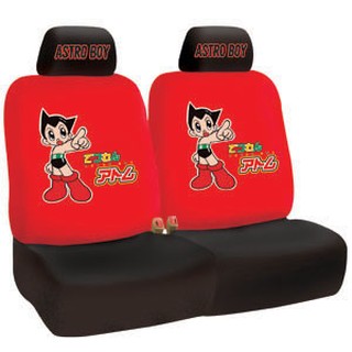 椅套 日本監製 椅套 座椅 座套 車套 原子小金剛 (紅色)前座椅套 AB-06001