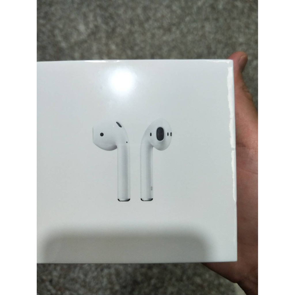 Apple AirPods 2代 原廠藍牙耳機 保證全新公司貨 有線充電版 全新未拆