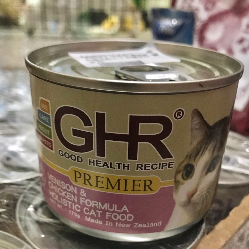 GHR 健康主義無穀貓用主食罐 175克 鹿肉雞肉