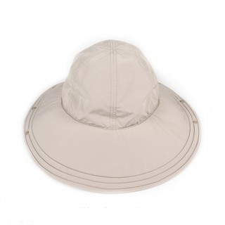 SNOWTRAVEL 抗UV透氣護頸遮陽圓盤帽(卡其)[STAH010-KHA]