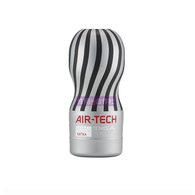 日本TENGA AIR-TECH 首款重複使用 空氣飛機杯 銀灰極大款 一日出貨 男用自慰器 japan 情趣用品