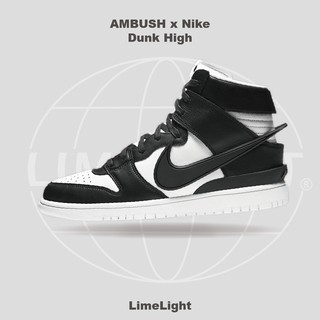 ☆LimeLight☆ Nike Dunk Hi x Ambush CU7544-001 黑白 聯名款 高筒