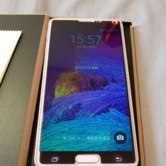 三星 SAMSUNG Note4 空機 粉色