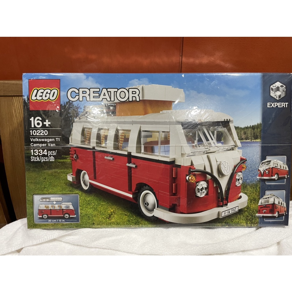 含運請洽聊聊 樂高 Lego 10220 Volkswagen T1 Camper Van 福斯露營車 絕版 全新未拆封