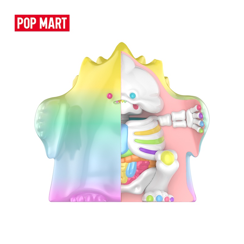 POPMART泡泡瑪特 YUKI RAINBOW 珍藏系列 400%手辦盲盒玩具創意禮物