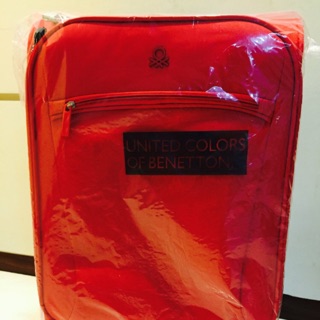 全新商品【Benetton】班尼頓 4輪拉桿 ~~20吋紅色登機箱~ 行李箱