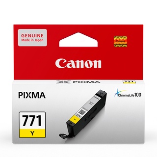 Canon CLI-771Y 原廠黃色墨水匣 廠商直送