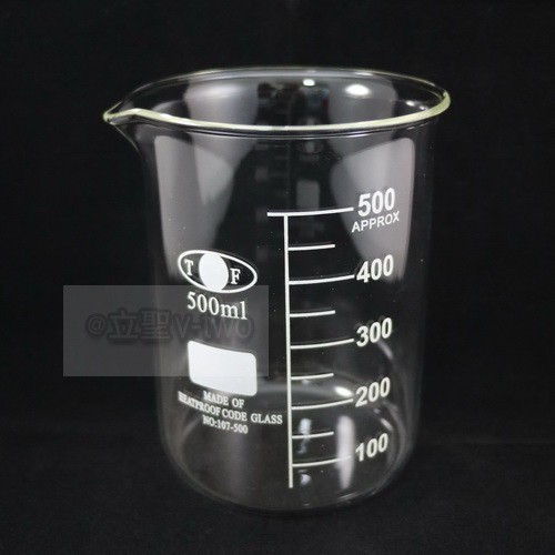 玻璃燒杯  | 立聖實驗器材 | 低型玻璃燒杯 -- 10ml~1000ml -- 實驗燒杯 -- 刻度量杯