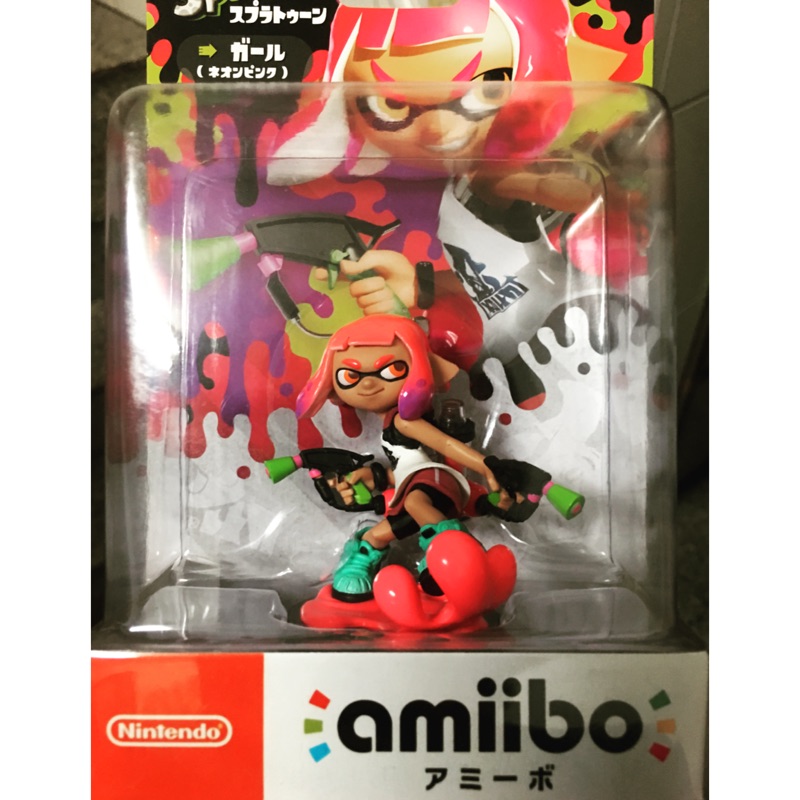 漆彈大作戰 Amiibo  Splatoon2 女孩 任天堂 Nintendo Switch Wii U 任天堂