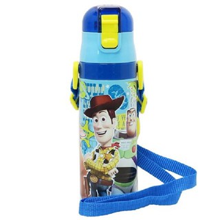 日本 skater 迪士尼 DISNEY 玩具總動員 不鏽鋼超輕量保冷水壺(SDC4/470ML) (7281)