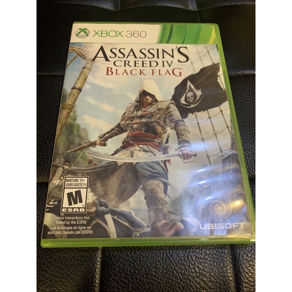 🔥保證正品 xbox360二手遊戲片現貨!刺客教條Assassin's Creed Black Flag