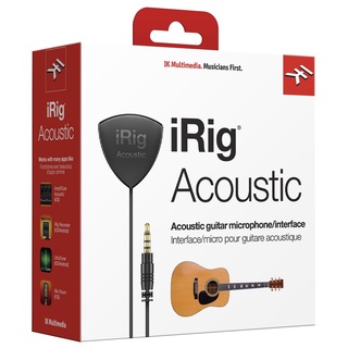 IK Multimedia iRig Acoustic 錄音麥克風 木吉他/烏克麗麗用 台灣公司貨【民風樂府】