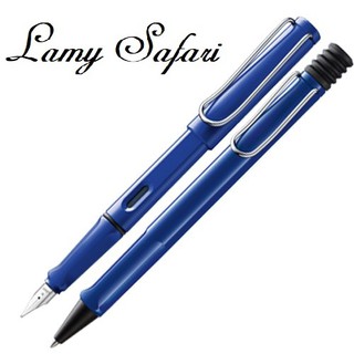 LAMY 狩獵者系列藍鋼筆＋原子筆對筆組