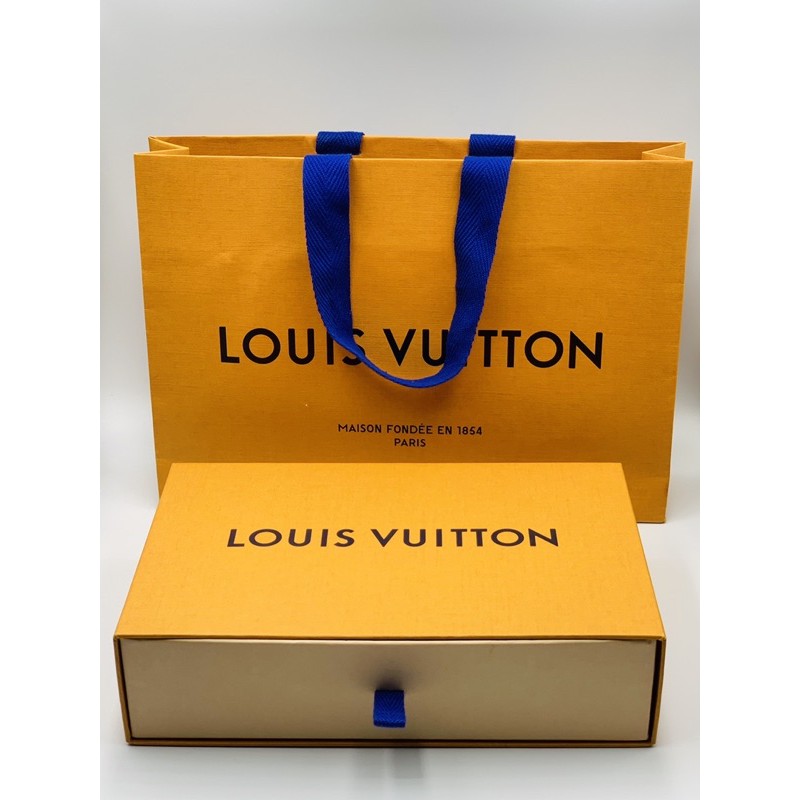 Louis Vuitton 路易威登 Lv原廠紙袋 紙盒 不拆售 禮物盒手提袋 蝦皮購物