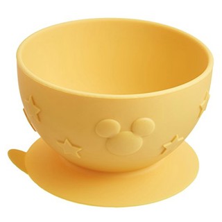 日本正品 SKATER 吸盤式 軟矽膠 防破碗 防割傷 防燙 食用矽膠可耐熱230度 230ml 米奇