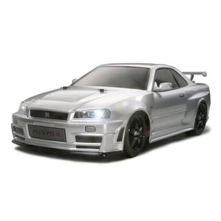 TSR*極速模型 田宮51246 Nissan GT-R34 東瀛戰神 1/10 透明車殼 遙控甩尾/飄移平跑 代客噴漆