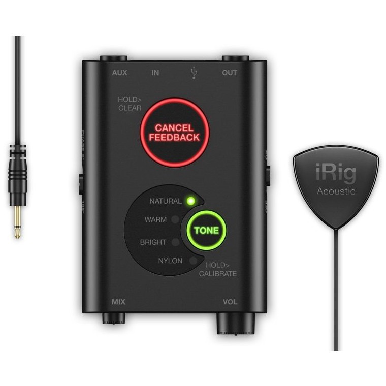 IK Multimedia iRig Acoustic Stage 木吉他 數位錄音 麥克風組[唐尼樂器]