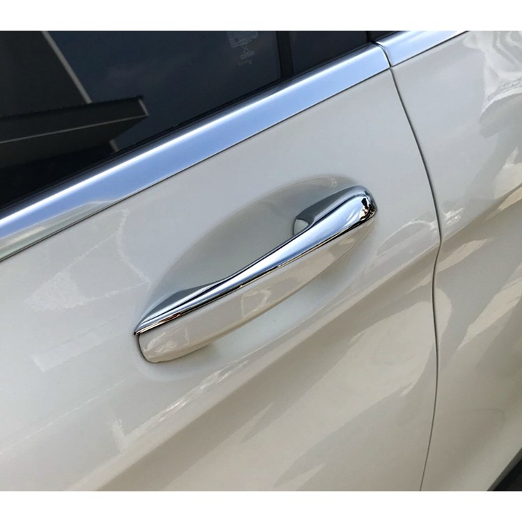 圓夢工廠 Benz 賓士 GLC C253 2015~2019 GLC220 GLC250 改裝 鍍鉻銀 車門把手蓋飾貼