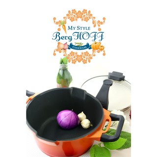 BergHOFF焙高福 亮彩多功能鍋-紅色湯鍋24cm 4.6L