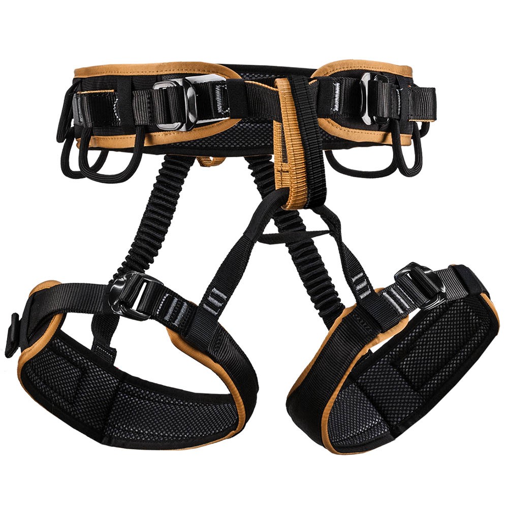 捷克 Rock Empire Equip Belt 雙確保環安全吊帶 XS-M 橘黑色