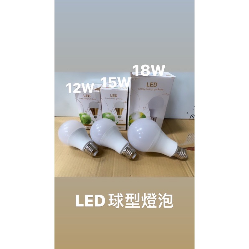 BEST LED 球型燈泡 台灣品牌  12W 15W 18W  全電壓