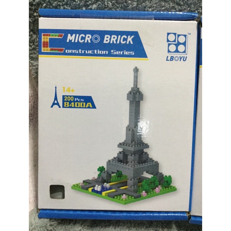 Micro Brick 微型積木 巴黎鐵塔 200pcs