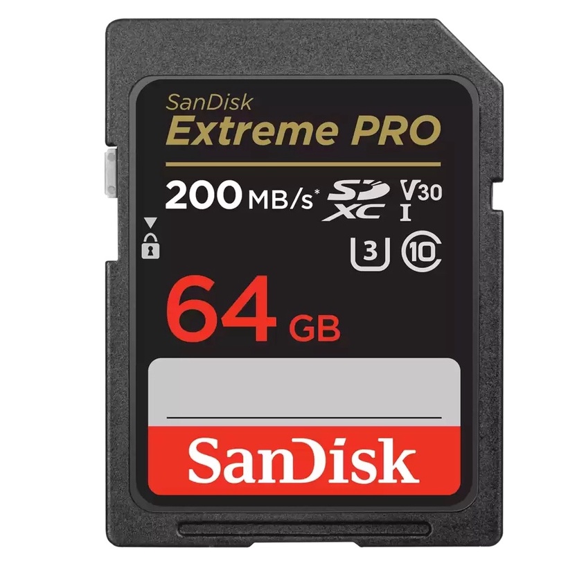 【64G相機卡】SANDISK EXTREME PRO SD/SDXC公司貨 (C10/U3/V30)讀:200寫:90