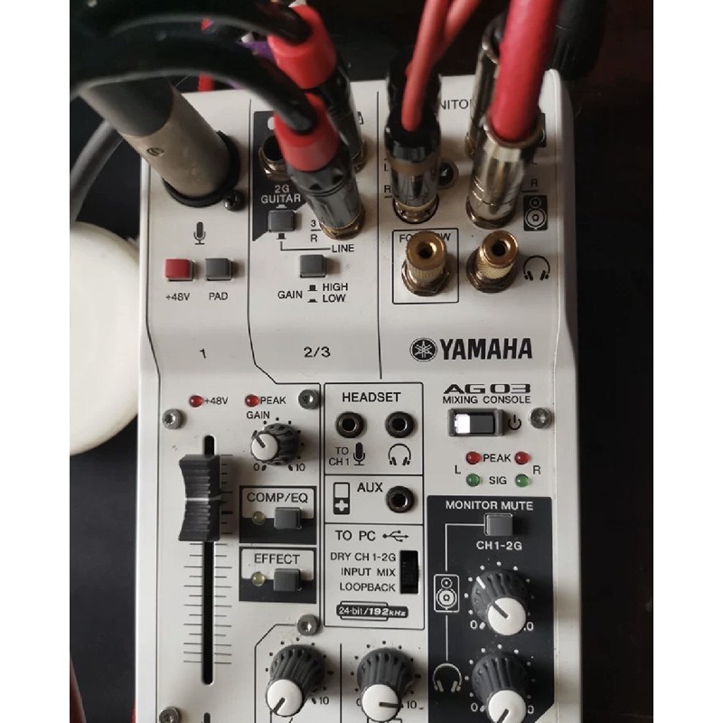 Yamaha Ag03 錄音介面直播介面音效卡 蝦皮購物
