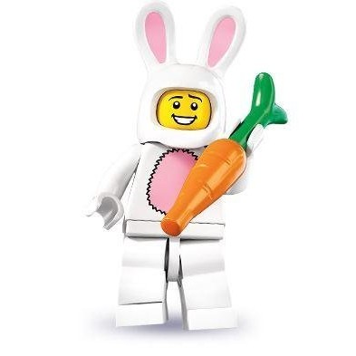 【費格小姐】樂高 LEGO 8831 bunny suit guy 樂高第七代人偶包 兔子人 兔子裝