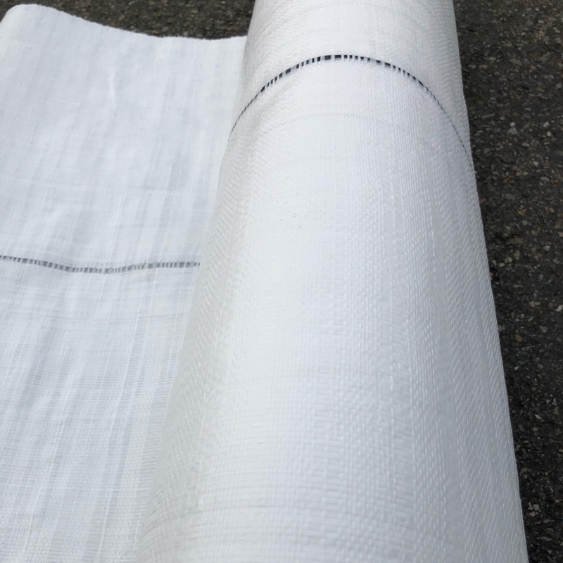 白色抑草蓆温室專用（6尺）50米長+ 15公分U型固定釘