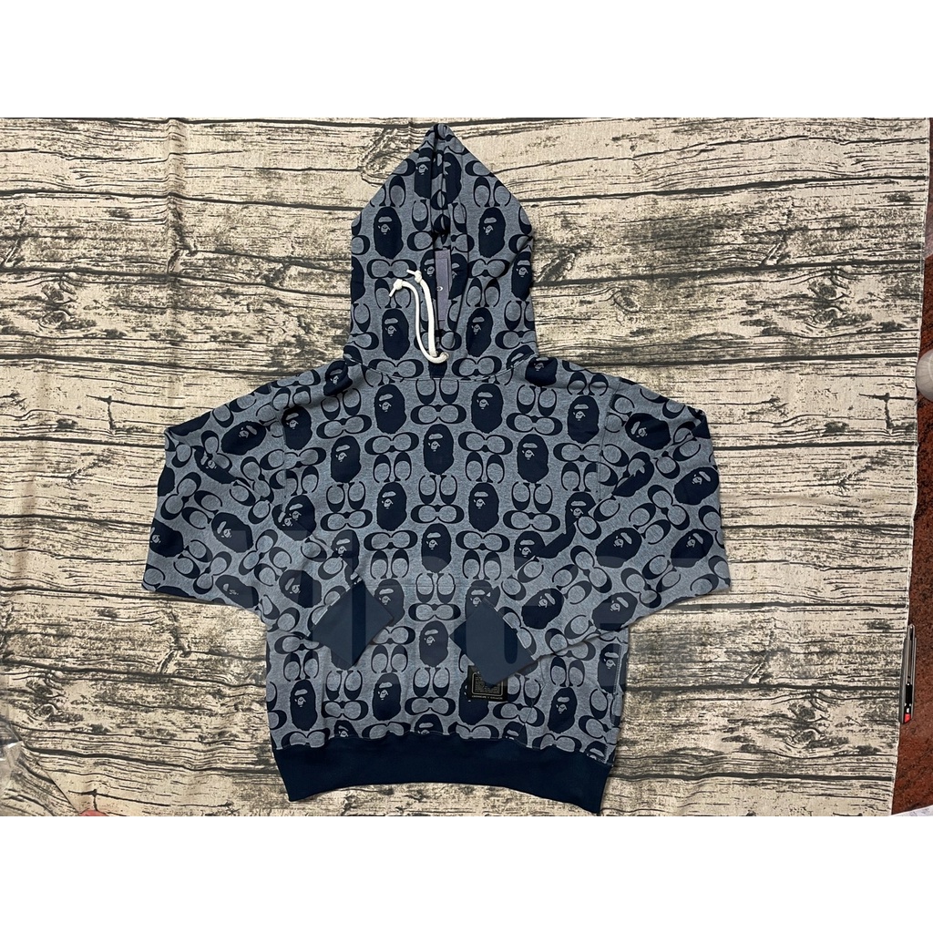 預購 全新 BAPE X COACH HOODIES 棉帽TEE