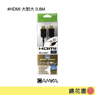 肯佳 CAMKA 超細軟 HDMI線 大對大 (A-A) 0.8公尺 HD1108BK 現貨