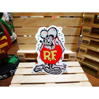 美國正版授權 RF ratfink Rat fink 芬克老鼠 防水貼紙 防水耐光 RD002