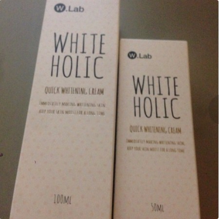 W.Lab - 100mL 明星素顏美白霜 妝前乳 WHITE HOLIC