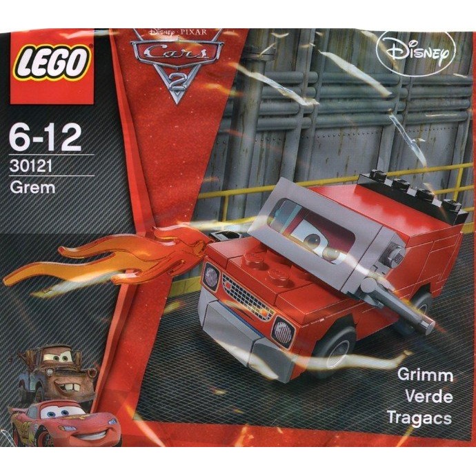 LEGO 樂高 30121 汽車總動員 Cars Grem 閃電麥坤 麥大叔