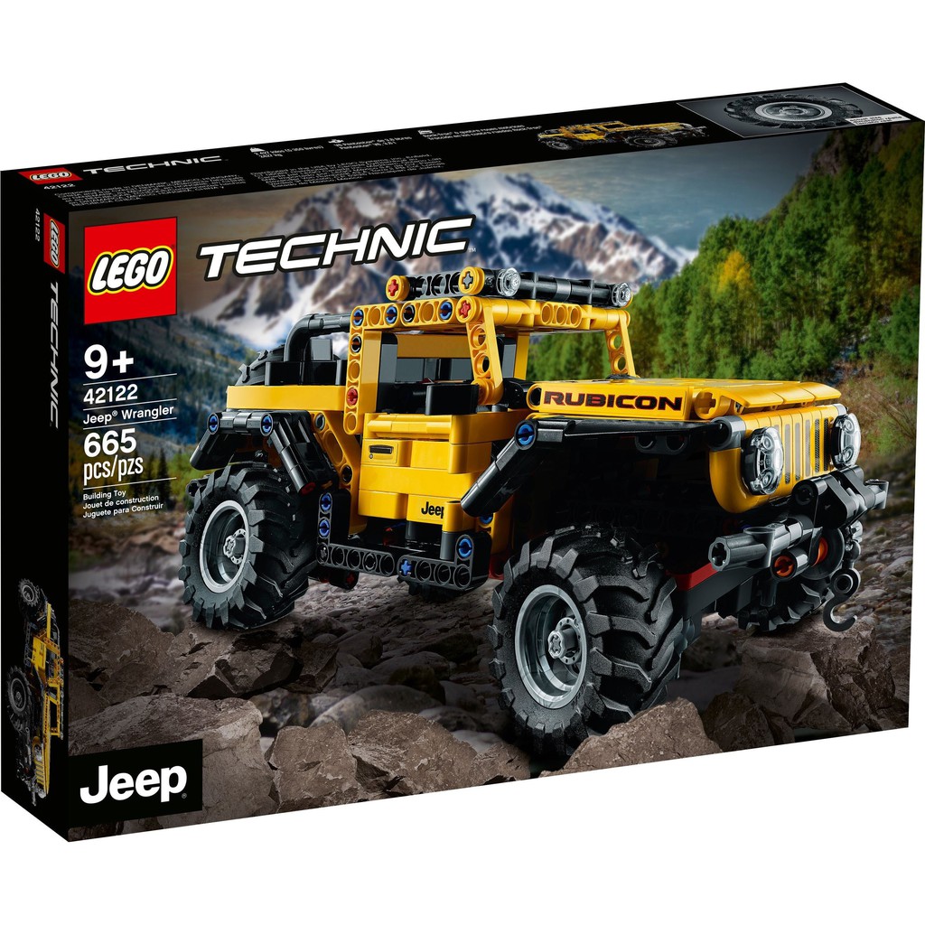 [大王機器人] 樂高 LEGO 42122 科技系列 Technic Jeep® Wrangler 吉普車 越野車