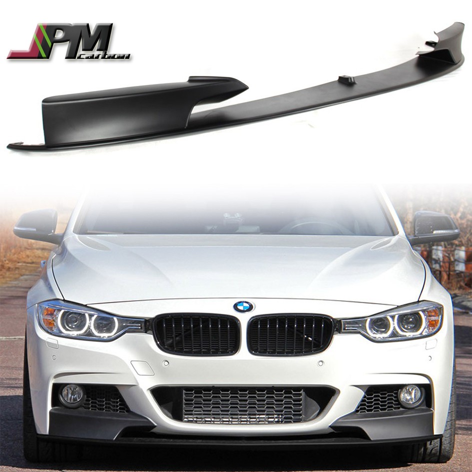 超低價 BMW 擾流板 F30 M-SPORT 前下巴 P STYLE 素材 1件式 PP材質