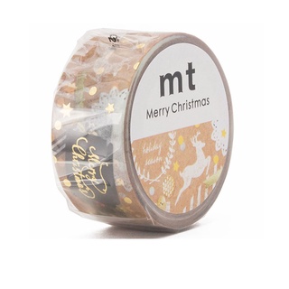日本 MT紙膠帶 聖誕 (限定數量) 手作DIY (MTCMAS67) 和紙膠帶 手帳 【久大文具】