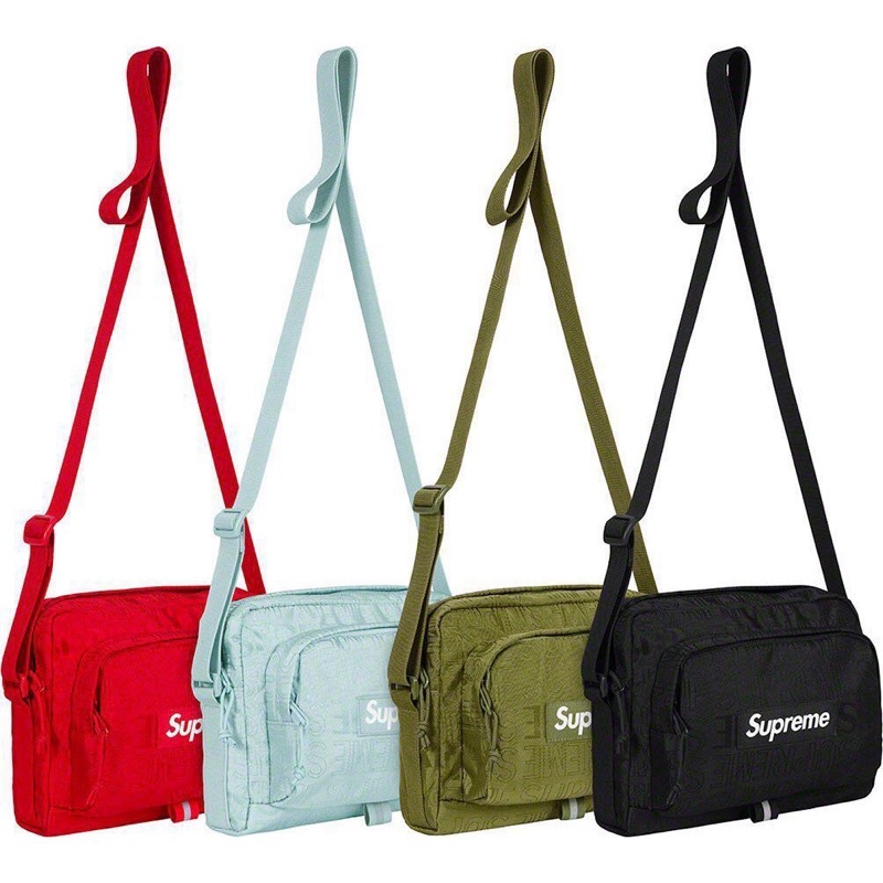 Supreme Shoulder Bag 肩背包 小包 Logo 46th 46代