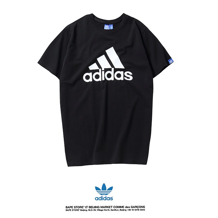 adidas classic logo t shirt